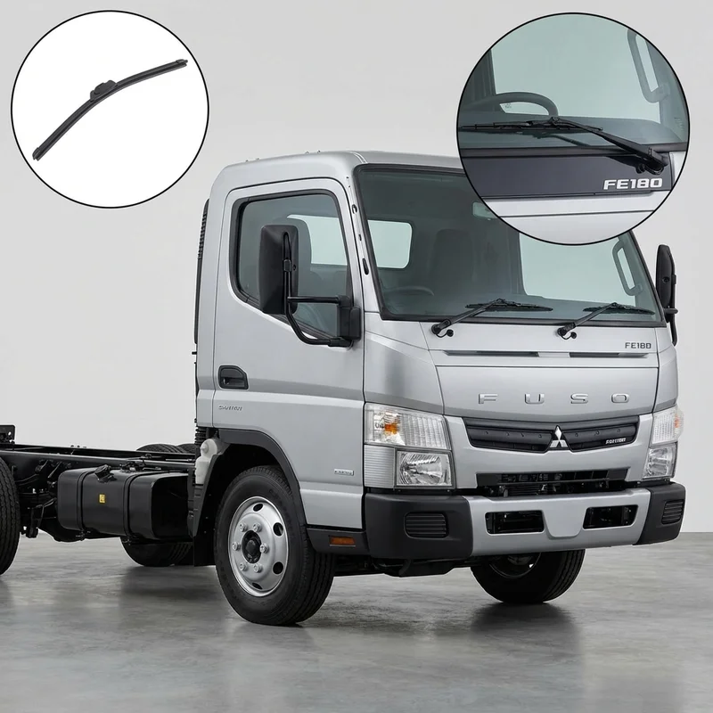 Passenger Side Wiper Blade for Mitsubishi Fuso Canter FE180 (2012 - 2020) - 1